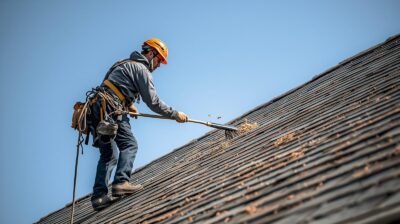 Nettoyage de toiture