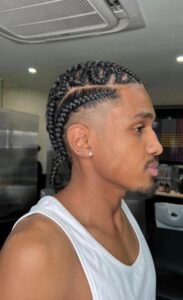 tresse homme